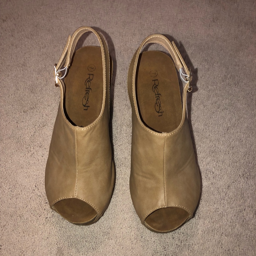 Refresh sling back mules